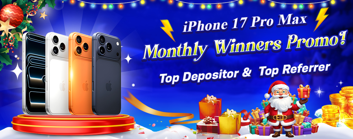 IPHONE 17 PRO MAX - MONTHLY WINNERS PROMO!